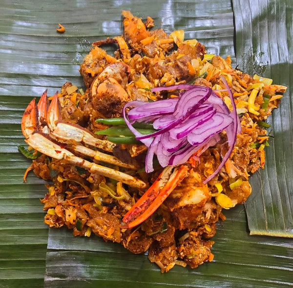 Special Kottu Rotti Wrapped in banana leaf 🍃 😋 with delivery fee