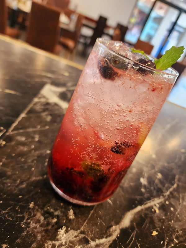 Blue berry sunset Mocktail